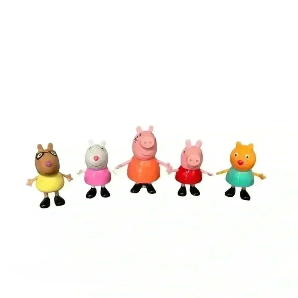 Lot of 5 Peppa PigToy Figures